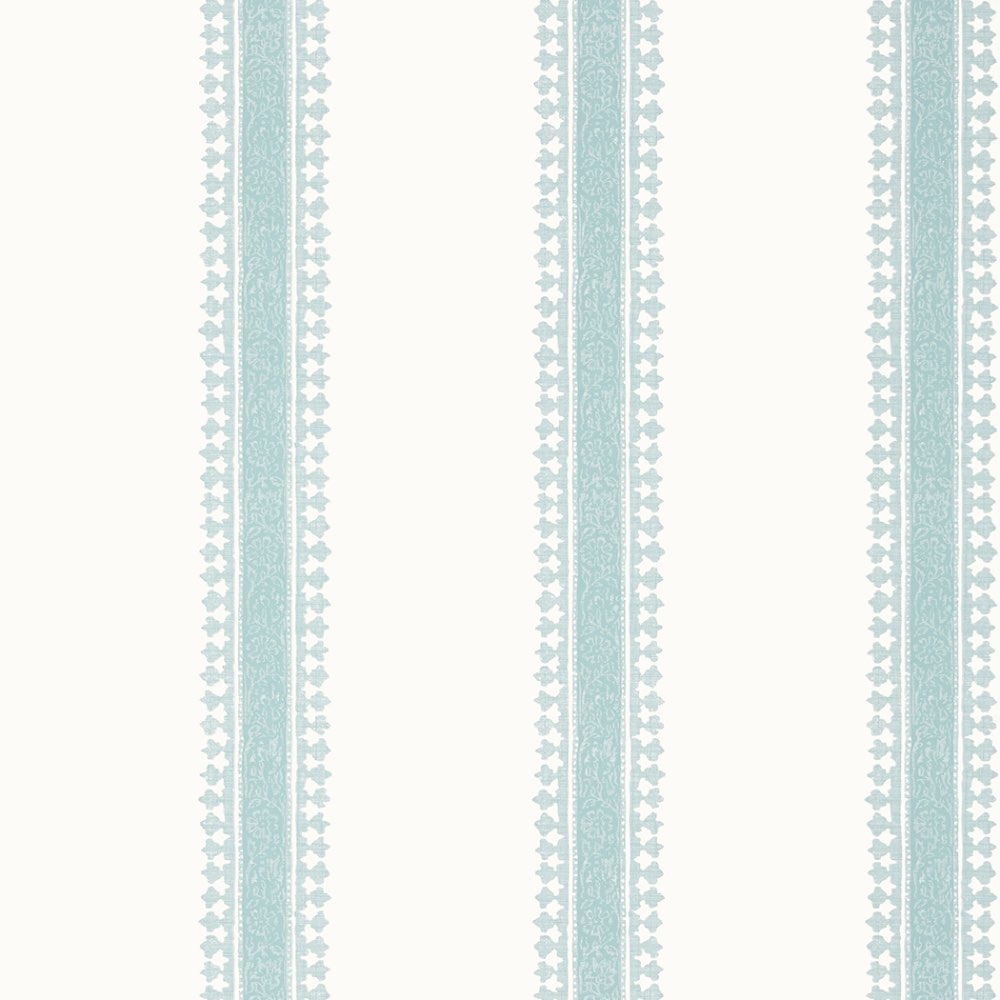 Thibaut Cambridge Stripe Wallpaper in Seaglass